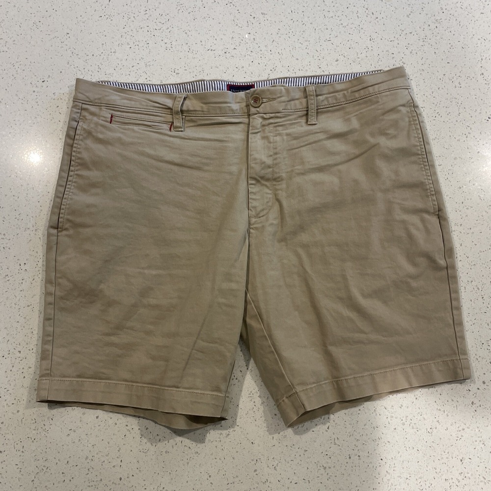 Untuckit Shorts Mens 38 Beige Casual Preppy Outdoors Hiking Golf Chino